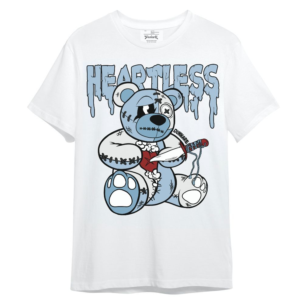 Shirt To Match Mid Ice Blue 1s - Heartless Bear Unisex Shirt