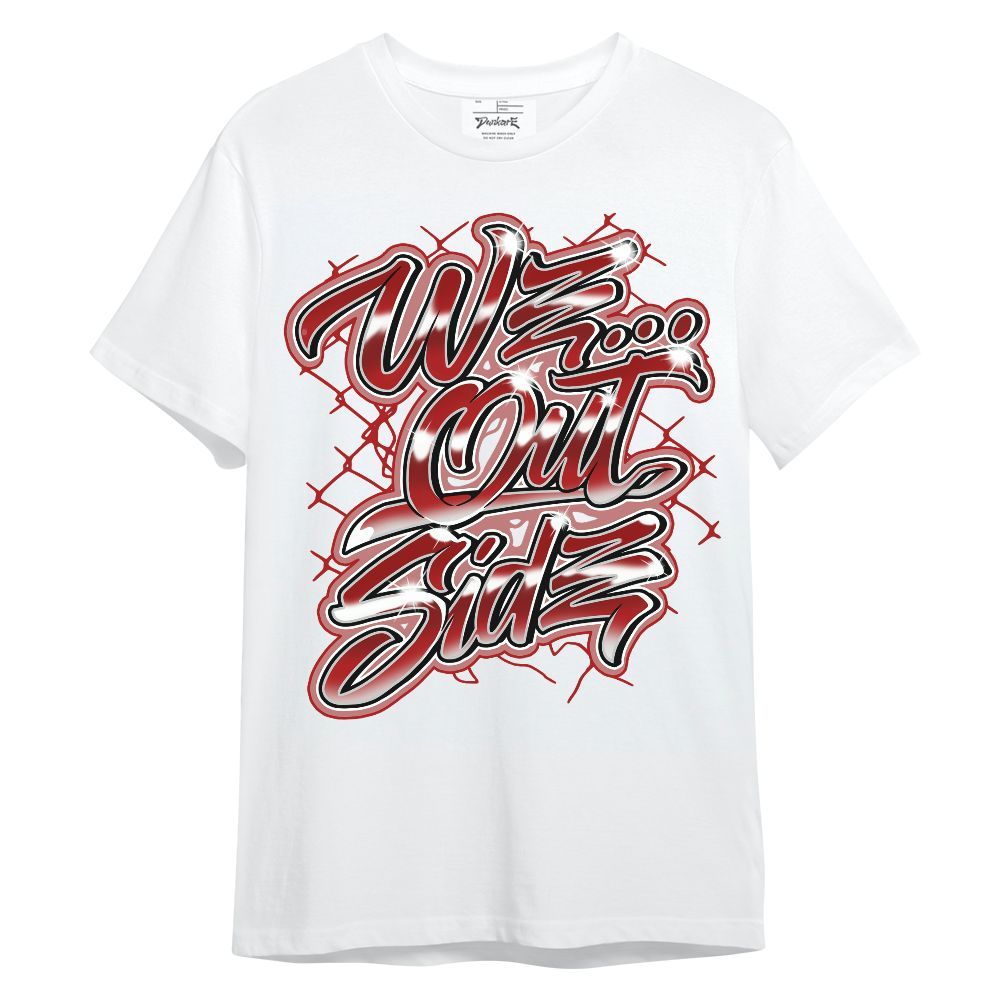 Shirt To Match Red Taxi 12s - We OutSider Graphic Unisex Shirt