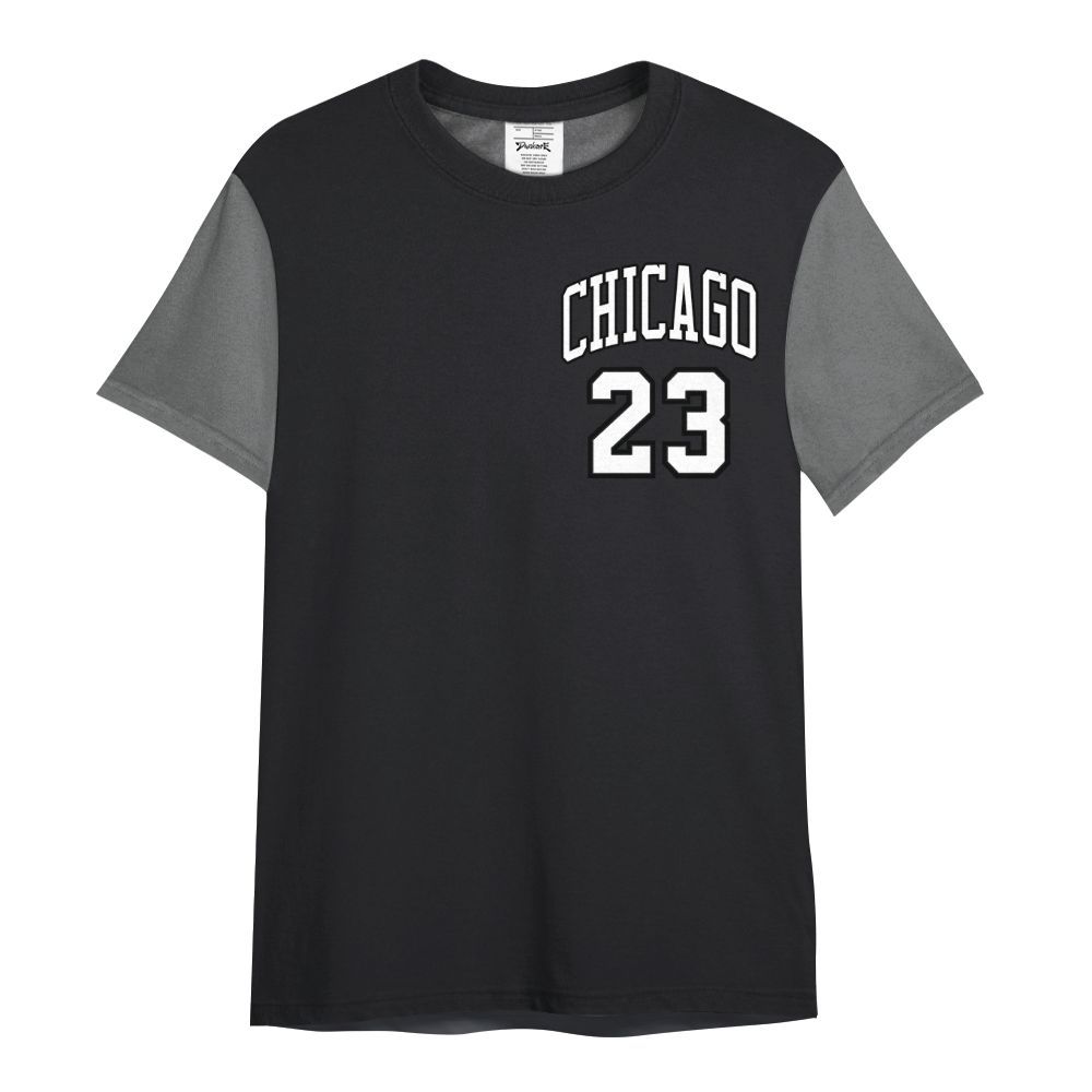 Shirt To Match White Thunder 4s Varsity Jacket, Custom Name Chicago 23 All Over Print