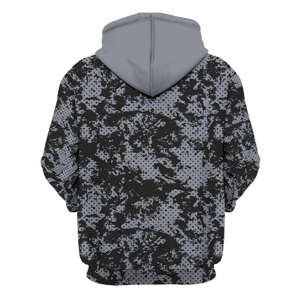 Hoodie To Match Retro Black Flint 13s - Show Me The Money Retro All Over Print