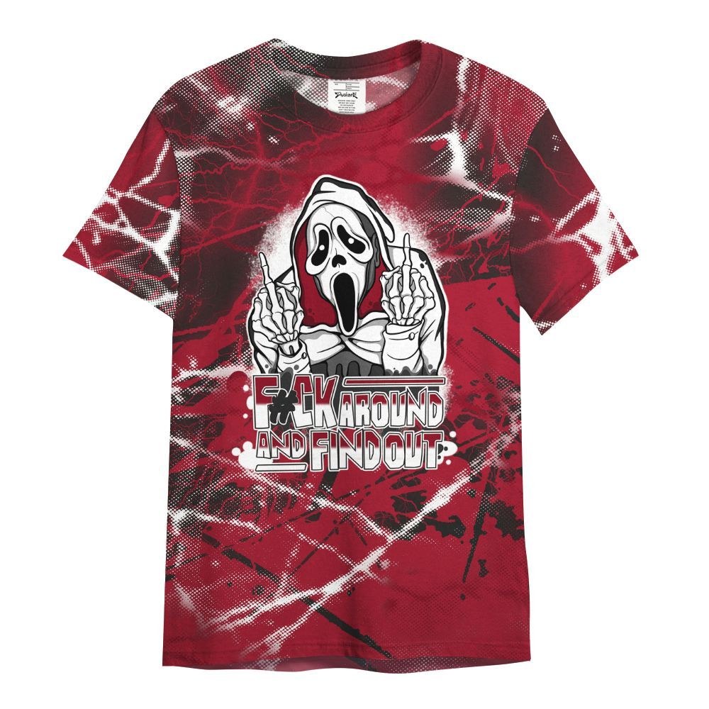 Shirt To Match High OG Black Toe Reimagined 1s - F#CK And Find Out Graphic All Over Print