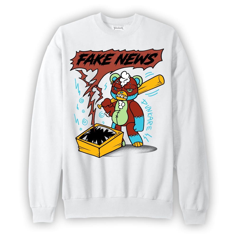 Sweatshirt To match SB Dunk Di'Orr Greenwood Sweatshirt - False News Hugz Graphic