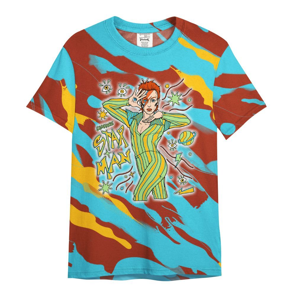 Shirt To Match SB Dunk Di'Orr Greenwood - Starmans Graphics Colored All Over Print