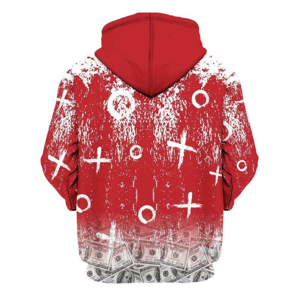 Hoodie To Match Retro Cherry 12s - Selfmade Unique Drip All Over Print