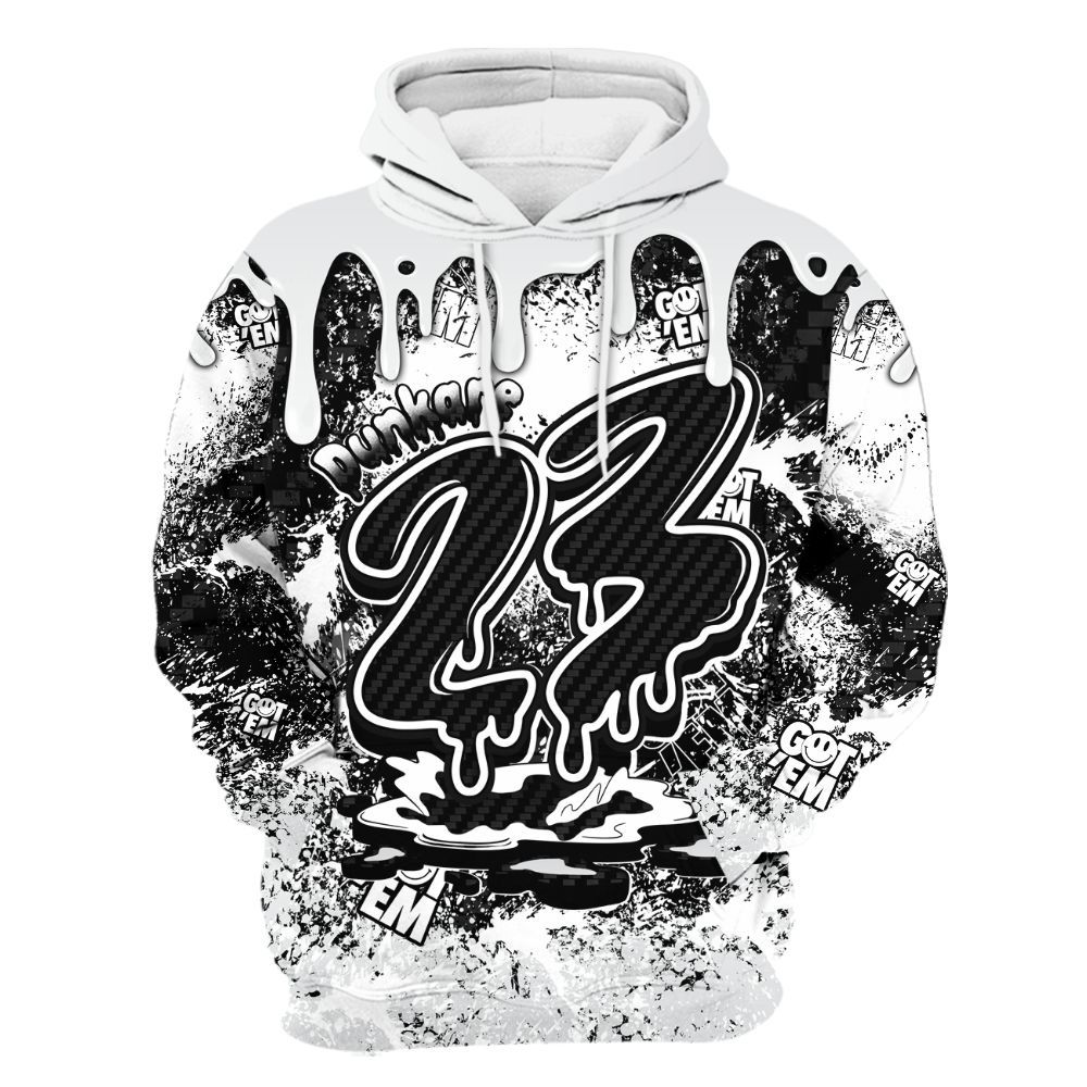 Hoodie To Match Kobe 9 Elite Protro Halo - Dripping 23 Drip All Over Print