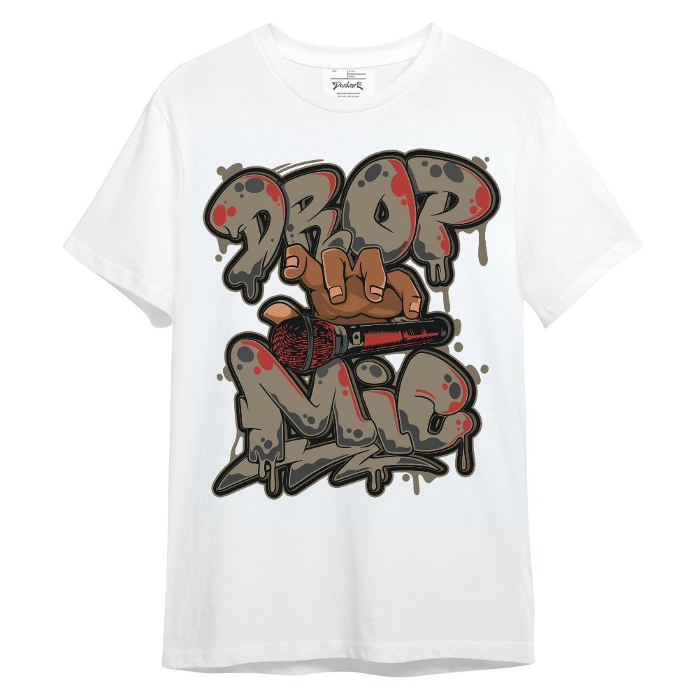 Shirt To Match Olive 9s - Drop Mic Unisex Shirt
