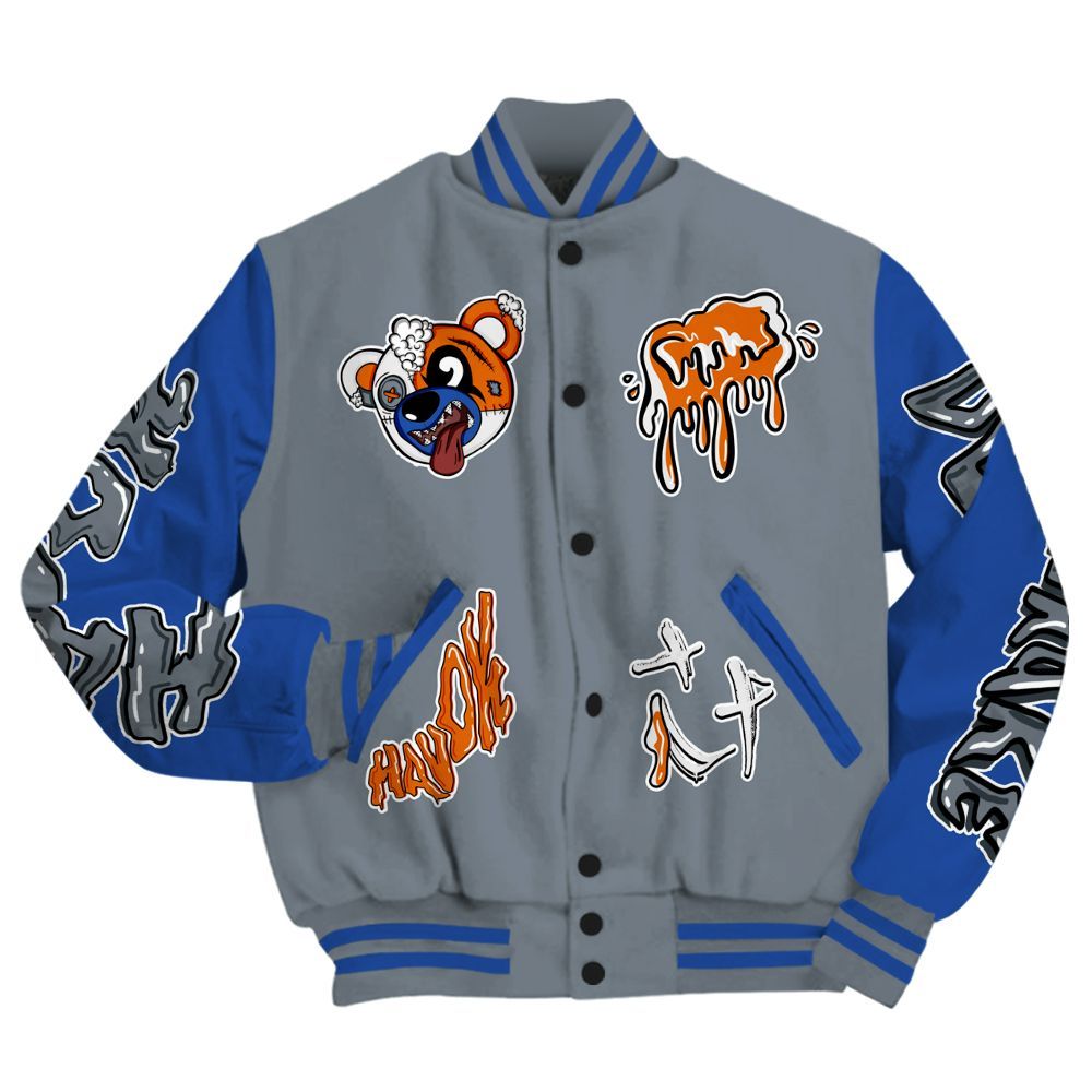 Varsity Jacket To Match RS-X GS League - Havok Bear All Over Print