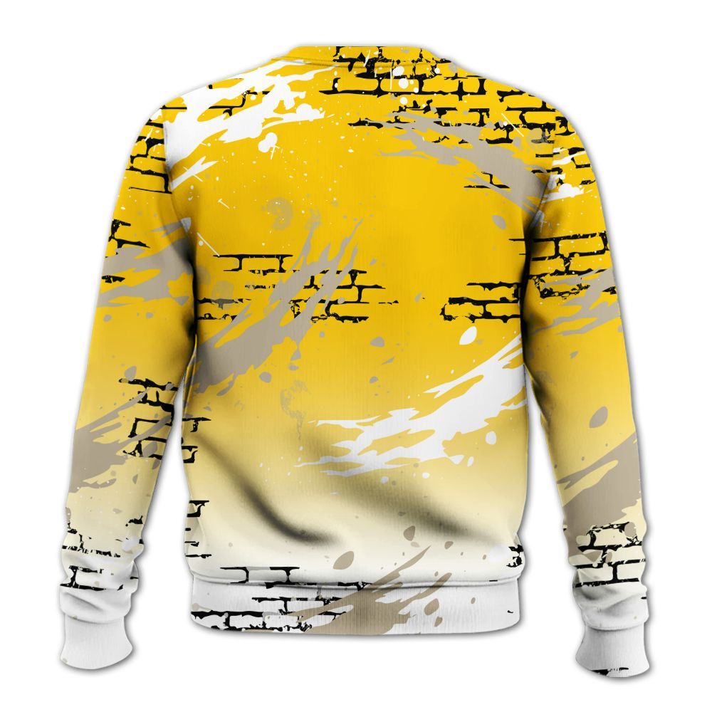 Sweatshirt To Match Vivid Sulfur 4s - Values Of Loyalty Drip All Over Print