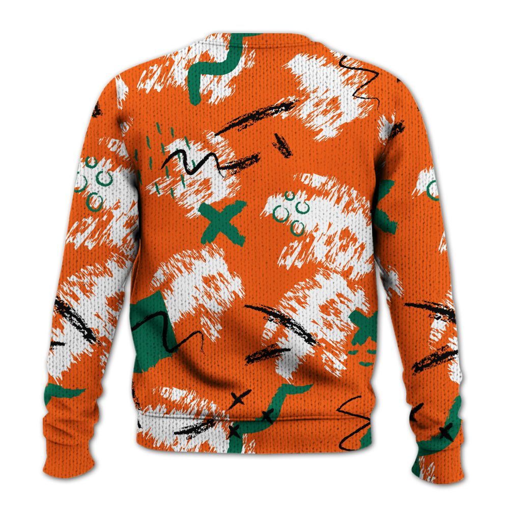 Sweater To Match SoleFly Sail Gorge Green 3s - Hustle Grind Pray Graphic Street Style Graphic