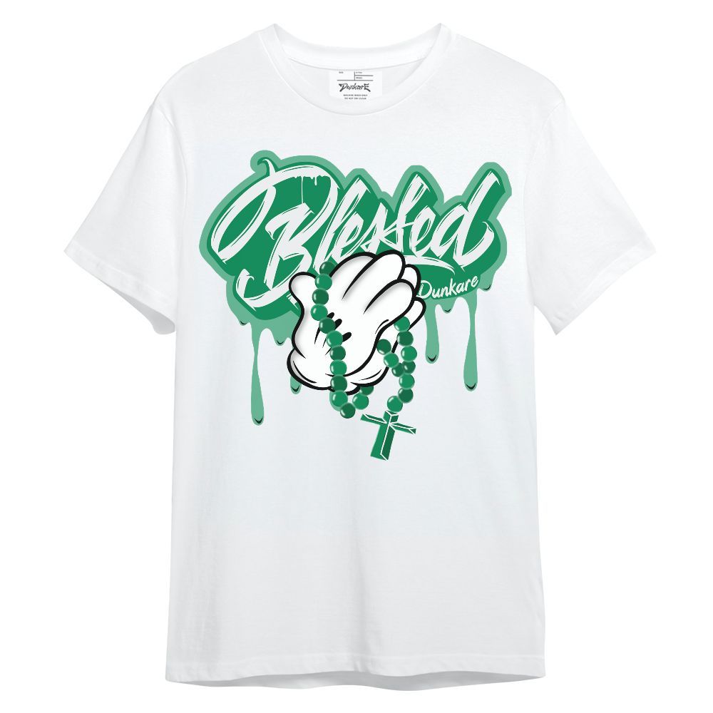 Shirt To Match Mid Lucky Green 1s - God Blessed Drip Unisex Shirt