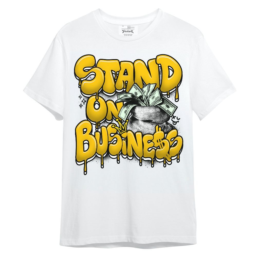 Shirt To Match Vivid Sulfur 4s - Stand Business Unisex Shirt