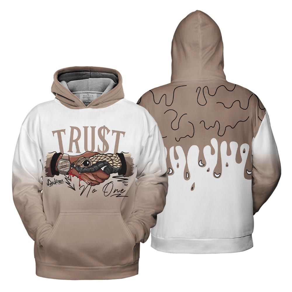 Hoodie To Match OG Latte 1s Hoodie, Snake Trust No One Drip Hoodie Outfit 903 NCT