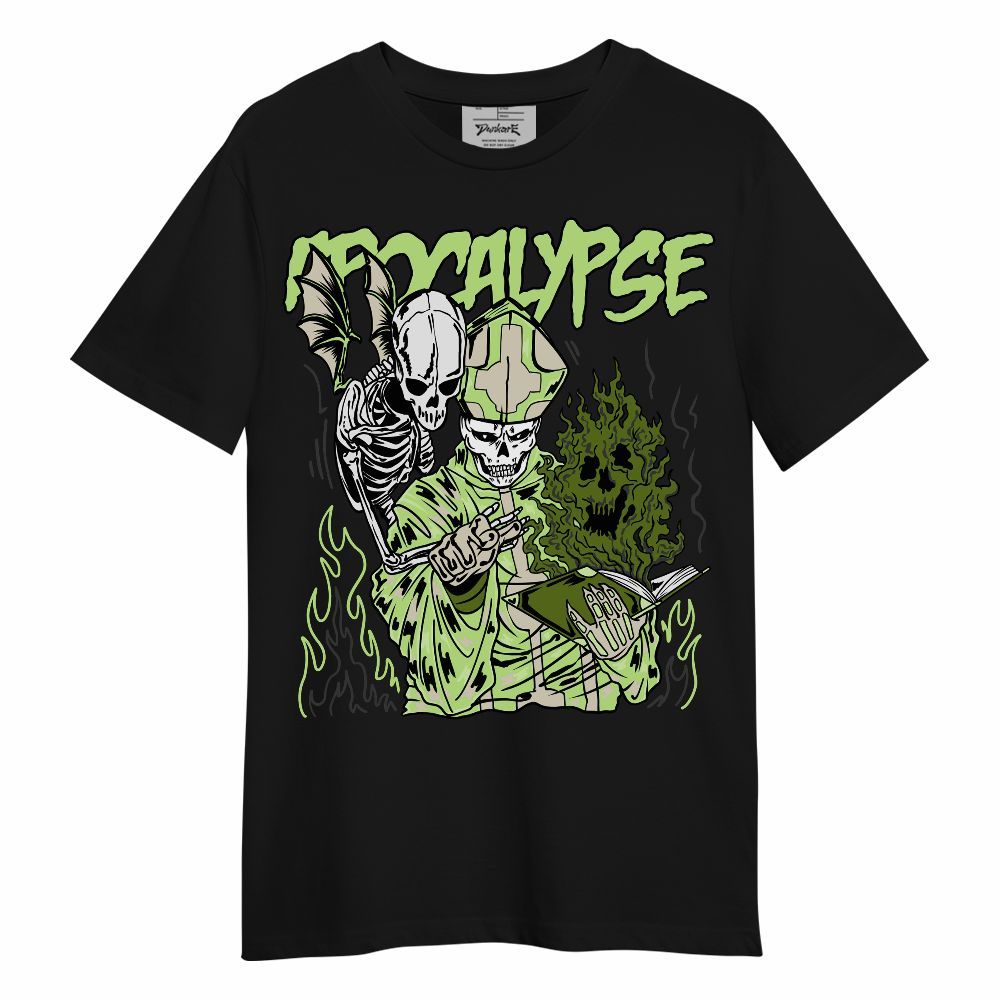 Shirt To Match Air Max Stussy Action Green - Apocalypse Skeleton Unisex Shirt