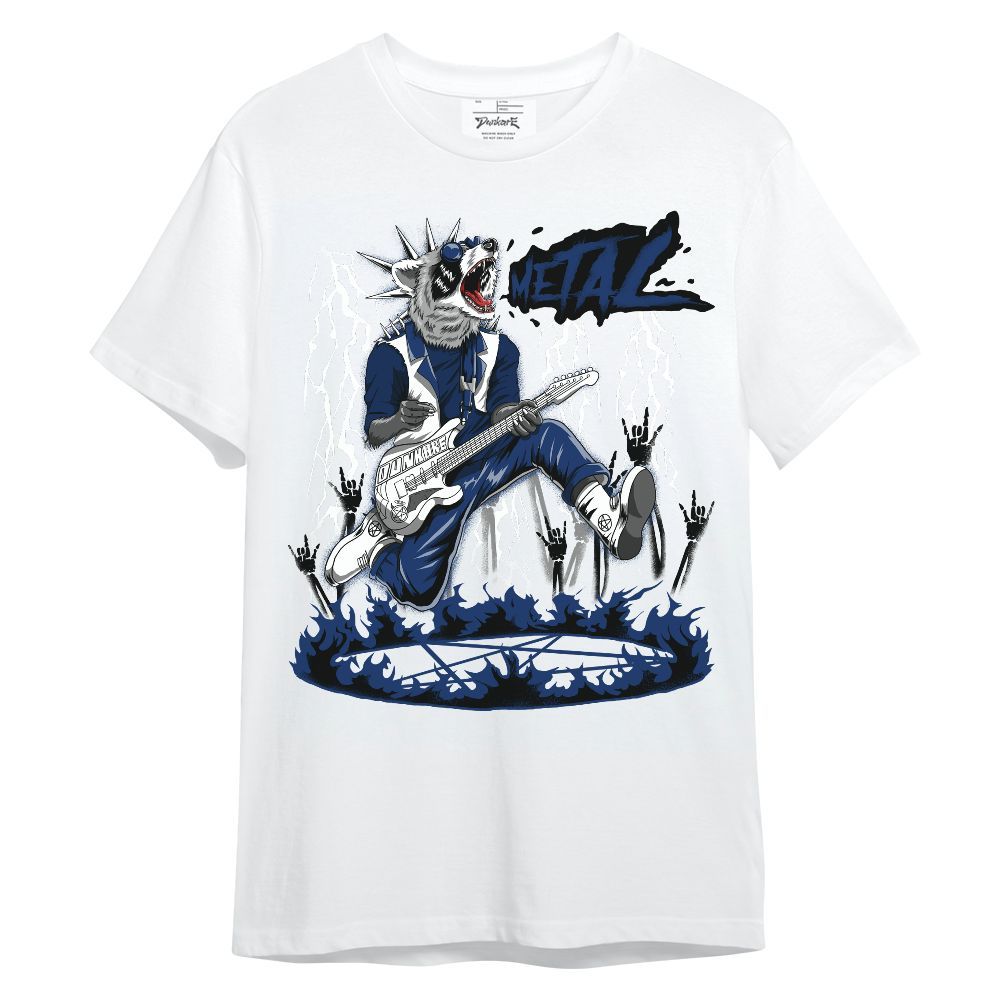 Shirt To Match High OG Deep Royal Blue 1s - Punk Rock Raccoon Unisex Shirt