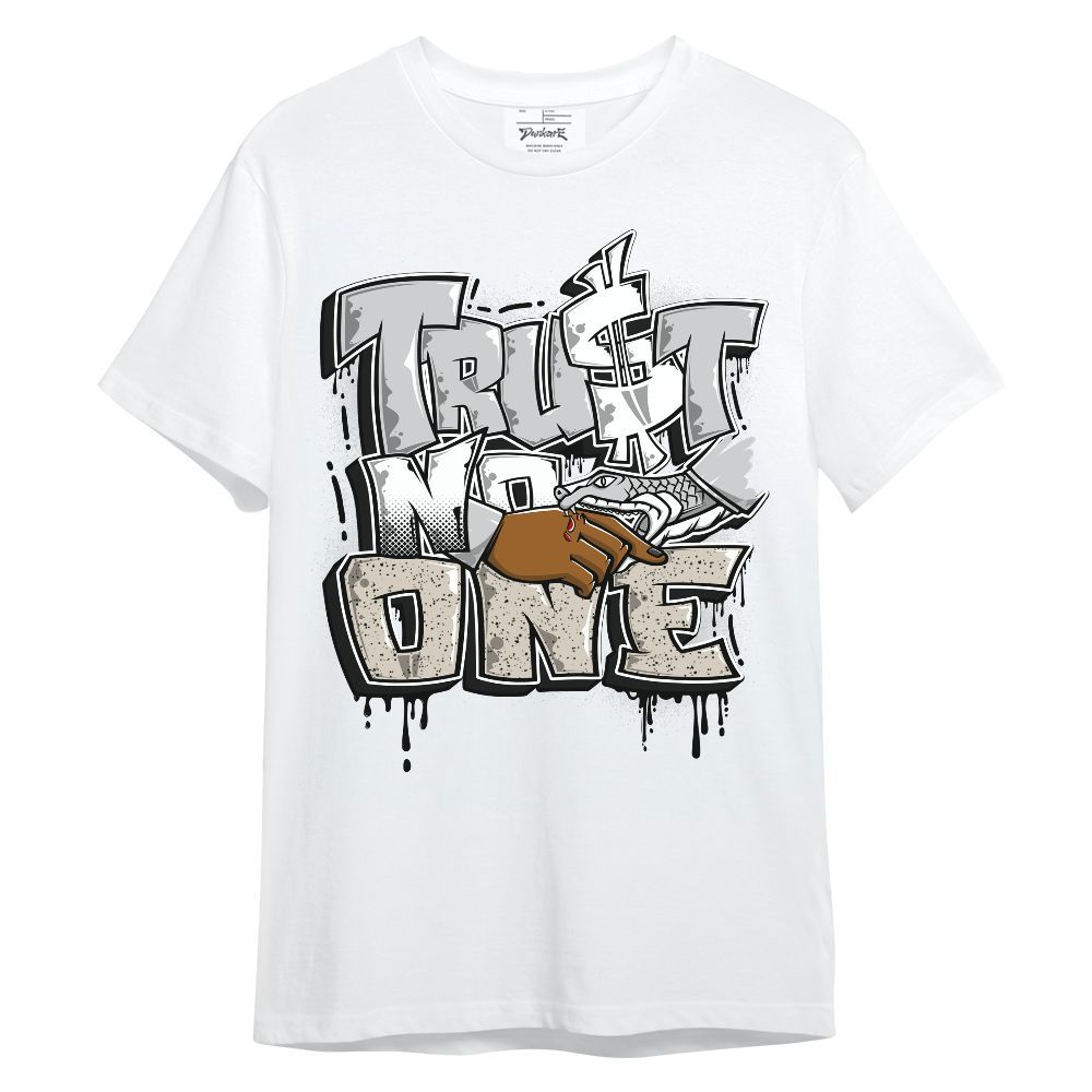 Shirt To Match Metallic Silver 2024 5s - Trust No One Drip Unisex Shirt