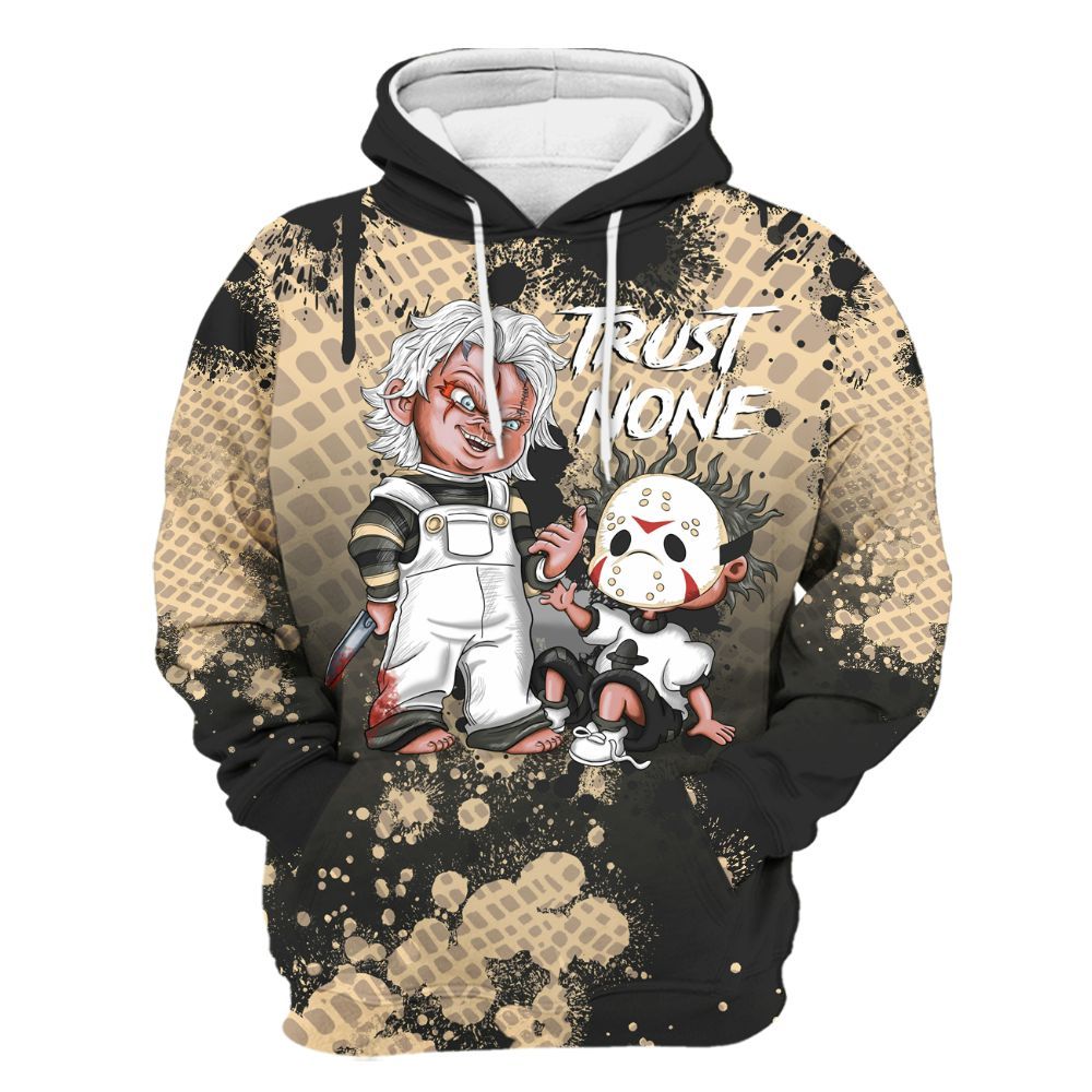 Hoodie To Match Kobe 9 EM Mambacita - Trust No One Scary All Over Print
