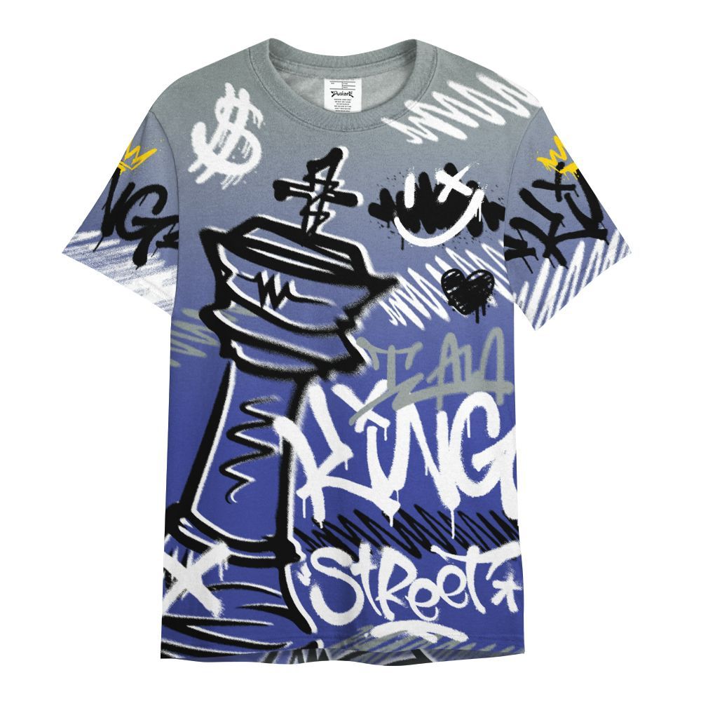 Shirt To Match Shox TL Royal - Street King Chess Streetwear All Over Print