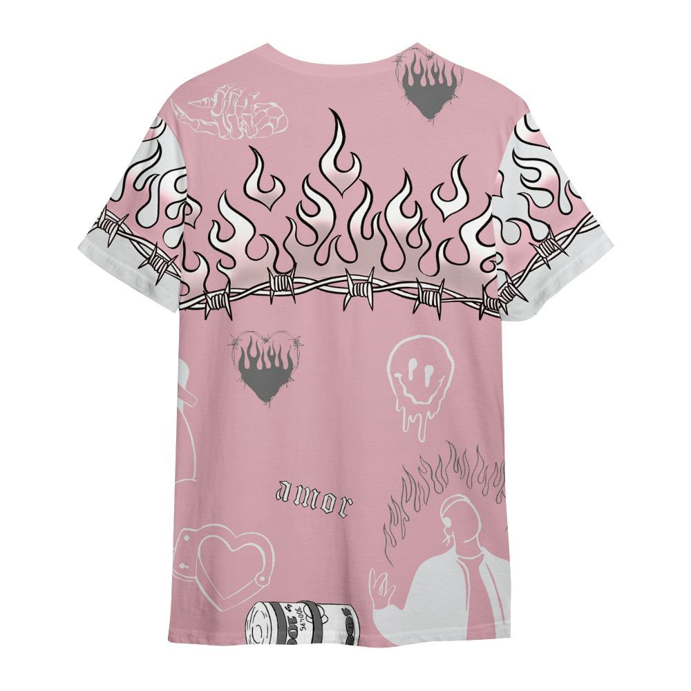 Shirt To Match Air Max DN Pink Foam - Snake Trust No One All Over Print
