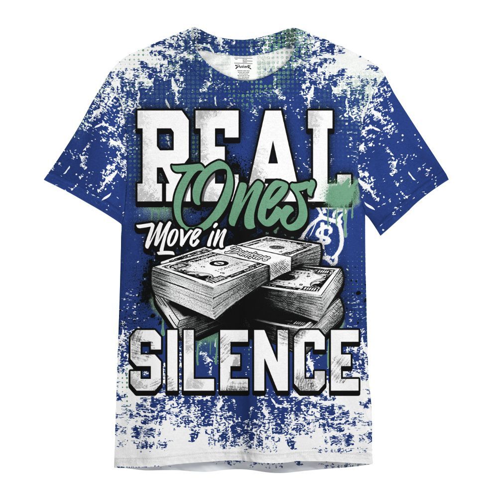Shirt To Match Dunk Low Tennis Classic - Move In Silence Money Street Retro All Over Print