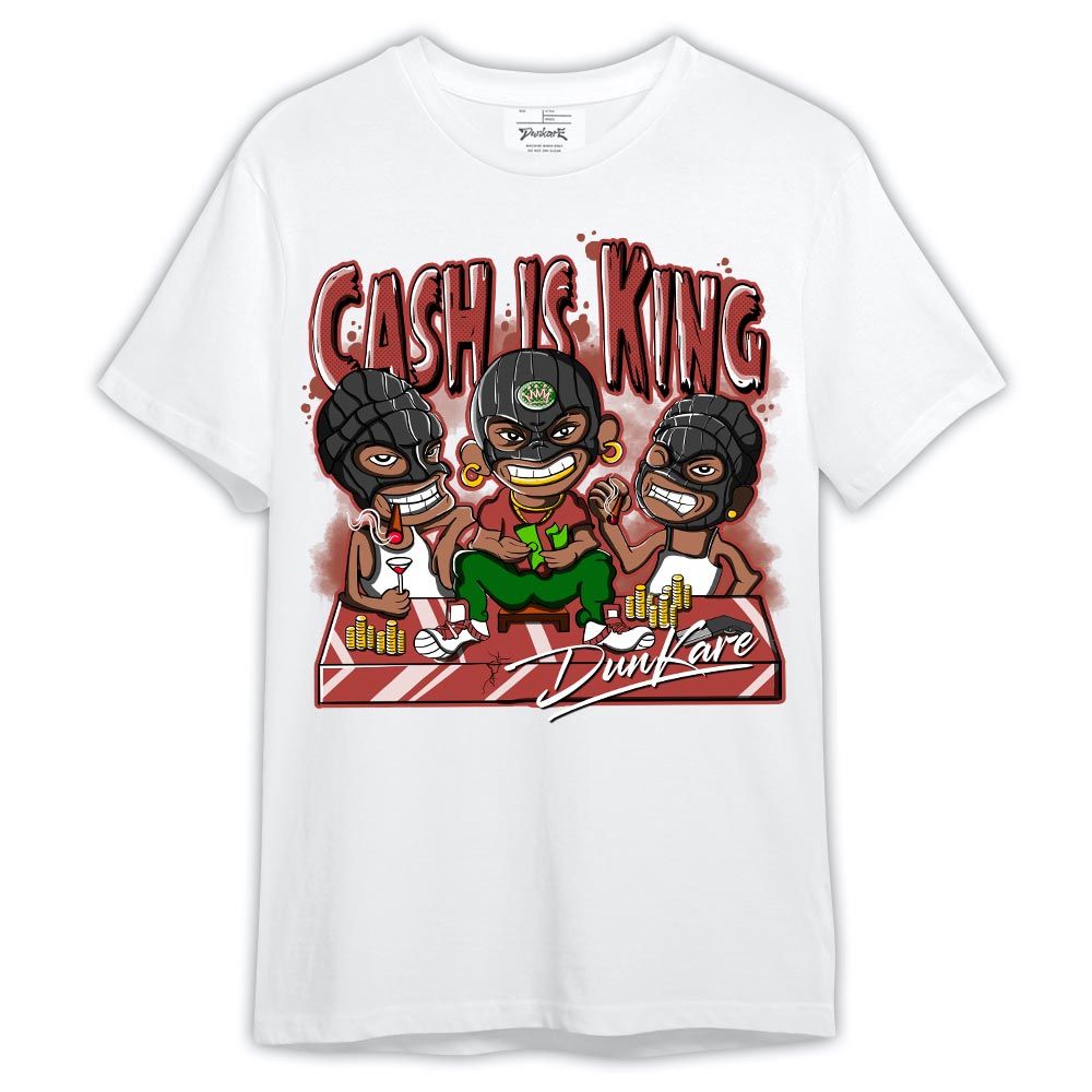 Shirt To Match Dune Red 13s - Cash Is King Robber Gang Shirt Outfit 1005 LGH