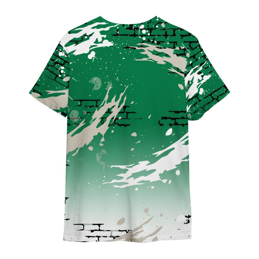 Shirt To Match Lucky Green 2s - Values Of Loyalty Drip All Over Print