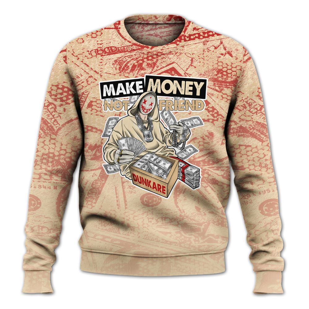 Sweatshirt To Match Dunk Low Strawberry Waffle - Make Moneys Unique All Over Print