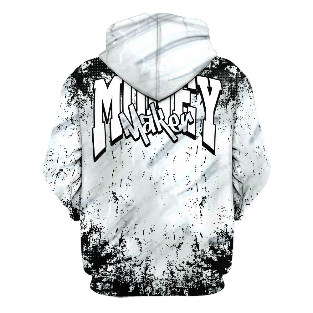 Hoodie To Match Air Foamposite Jin Kazama - Move In Silence Money Street Retro All Over Print