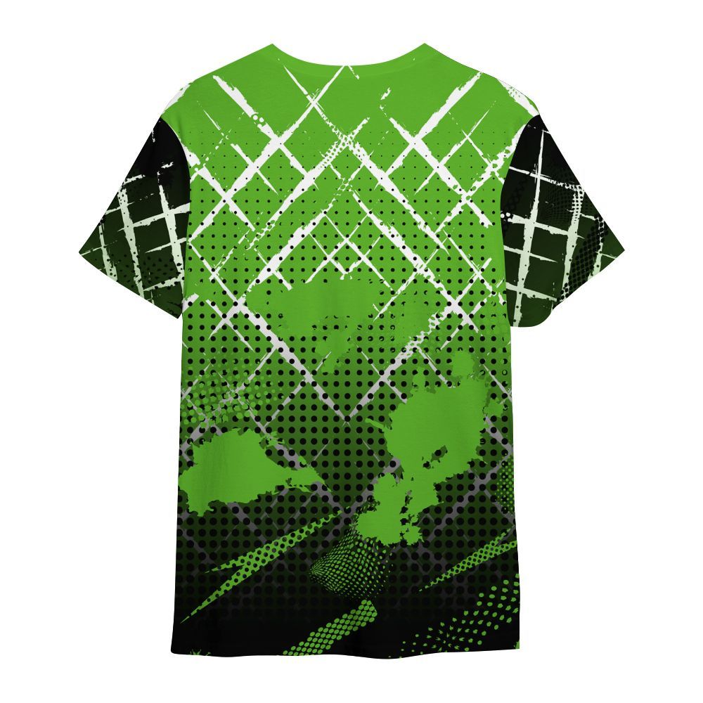 Shirt To Match Air Foamposite One Volt - Halftone Stand Business Dripping All Over Print