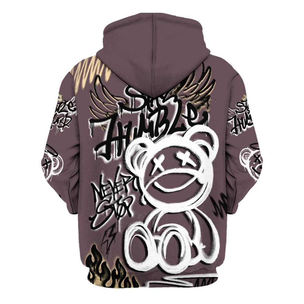 Hoodie To Match AMM Black 3s - Humble Drip Streetwear Graffity All Over Print