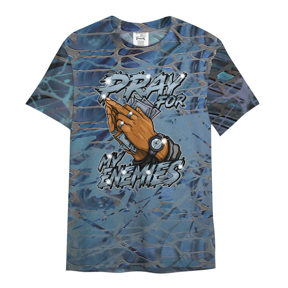 Shirt To Match Air Foamposite Kazuya Mishima - Prayed For Enemies Graphic All Over Print