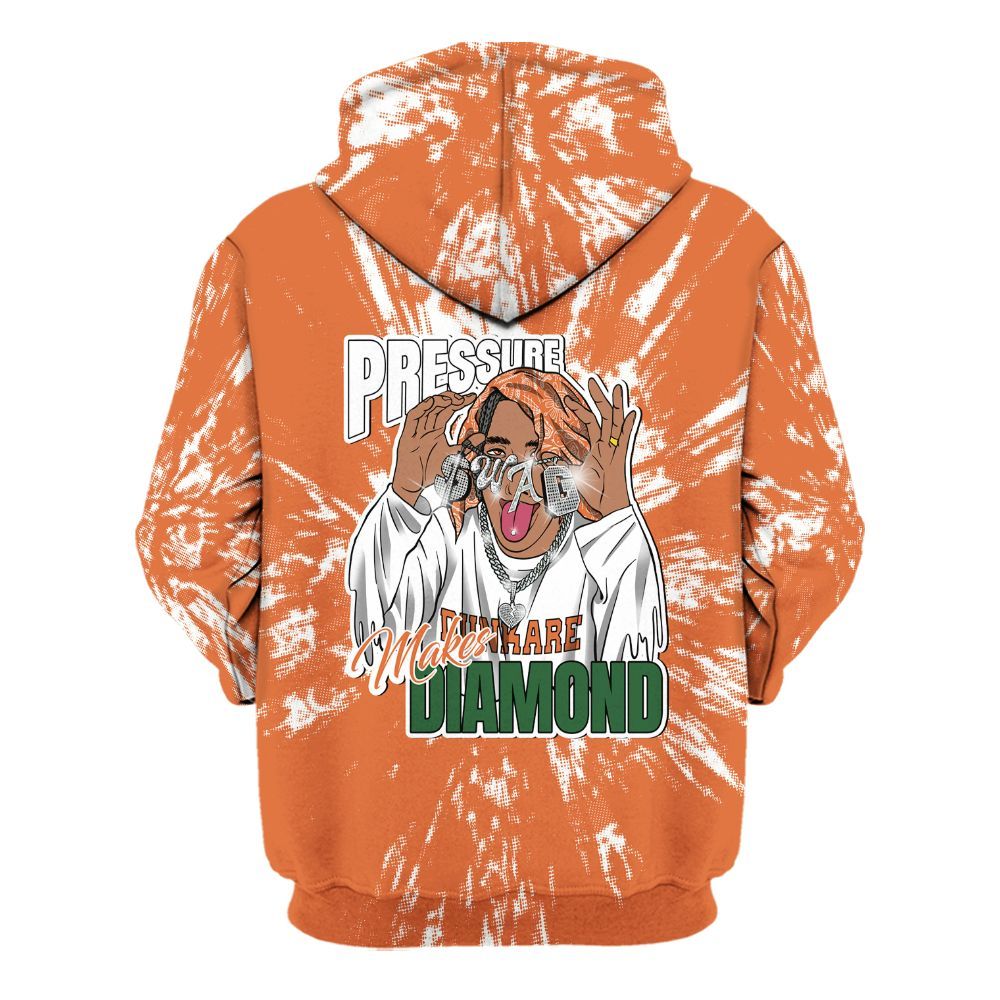 Hoodie To Match Low Miami 5s - Pressures Makes Hoodie To Match Lux All Over Print
