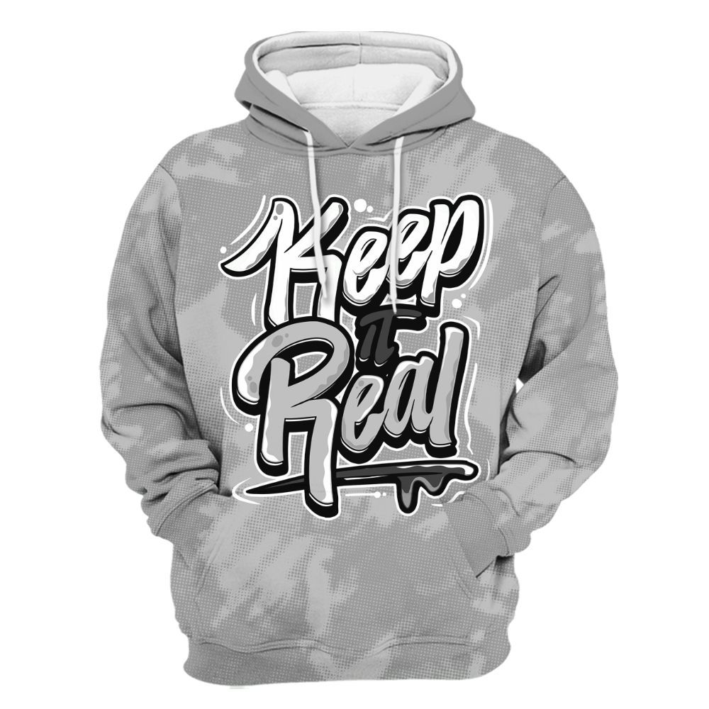 Hoodie To Match Black Wolf Grey 12s - Keeping It Reals Shirt Unisex Oufit