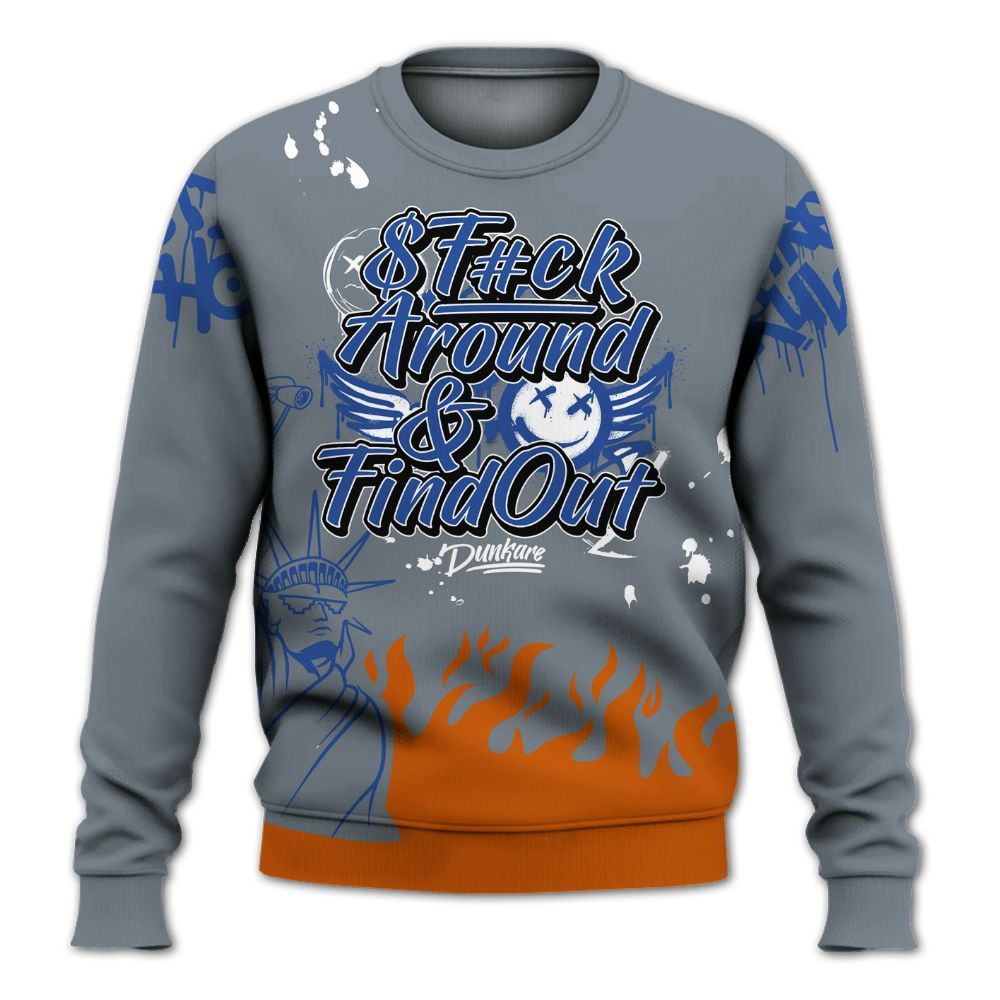 Sweatshirt To Match RS-X GS League - Graphic Fck Around Find Out All Over Print