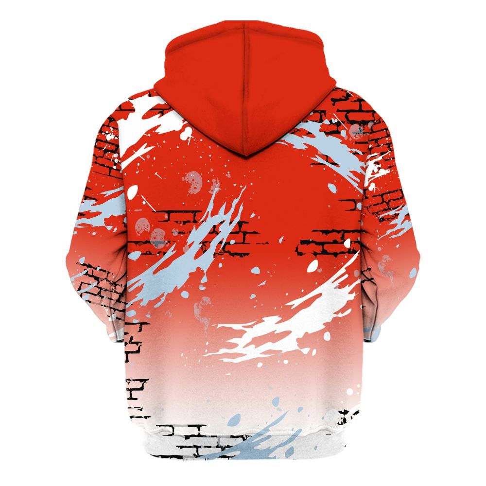 Hoodie To Match Retro Cherry 11s - Values Of Loyalty Drip All Over Print