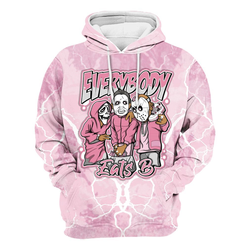 Hoodie To Match Orchid 4s - Everybody Eatin B Graphic Halloween All Over Print