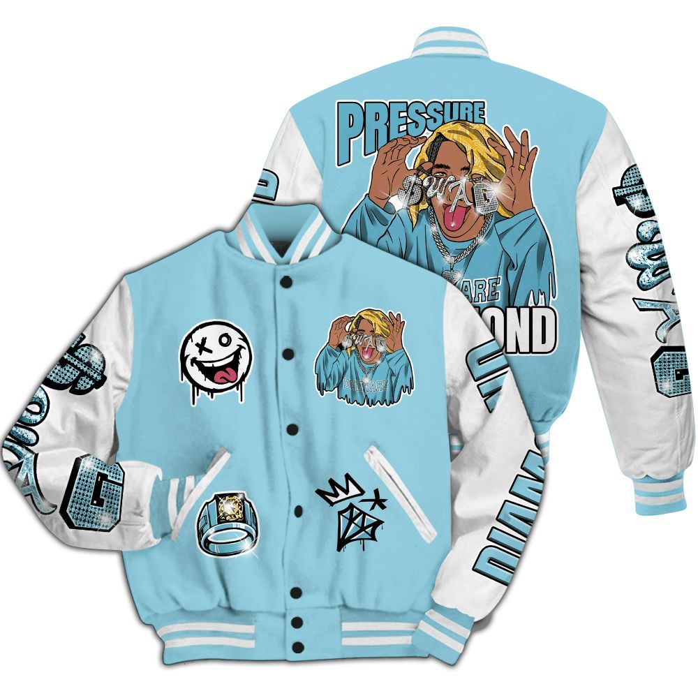 Varsity Jacket To Match Dunk High Homer Simpson - Pressures Makes Varsity Jacket To Match All Over Print