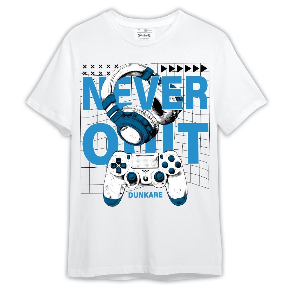 Shirt To Match Shirt Never Out Game Play, Powder Blue 9s T-- To Match Sneaker Powder Blue 9s Graphic Tee 2404 LTRP