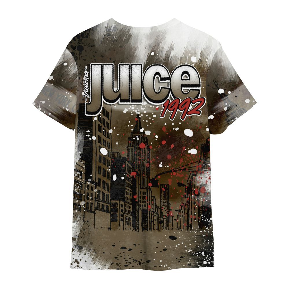 Shirt To Match Olive 9s - You Got The Juice All Over Print