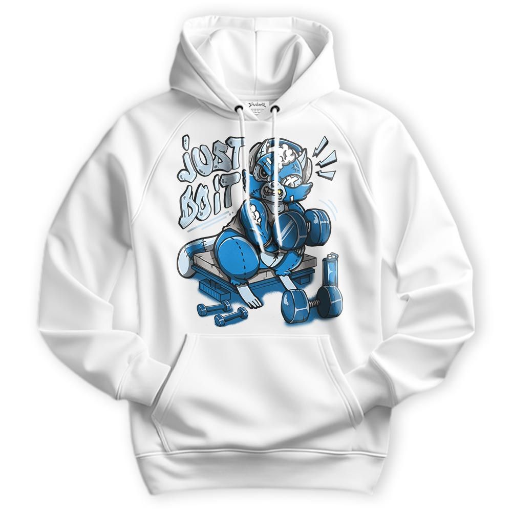 Sweatshirt To Match Industrial Blue 4s Hoodie - Working Out Raccoon Hoodie Unisex
