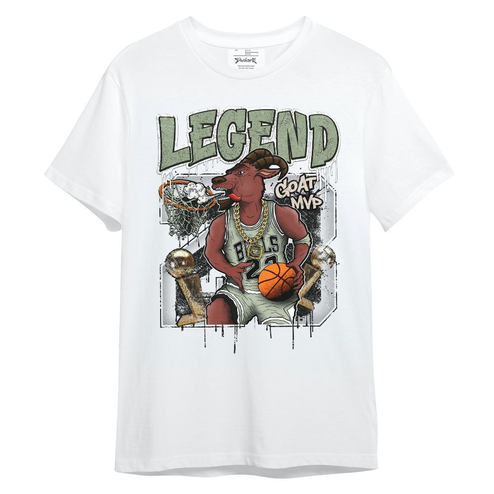 Shirt To Match Seafoam Sail 4s - 23 Goat JD Graphic