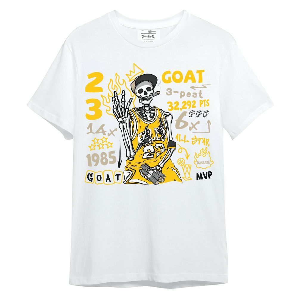 Shirt To Match Vivid Sulfur 4s - Number 23 G.0.A.T Streetwear Unisex Shirt