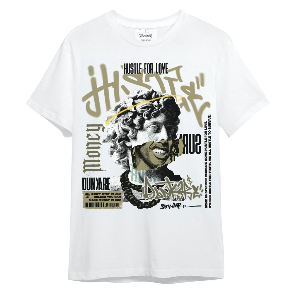 Shirt To Match Dunk Low Suede Olive Aura - Hustles Streetwear Unisex Shirt