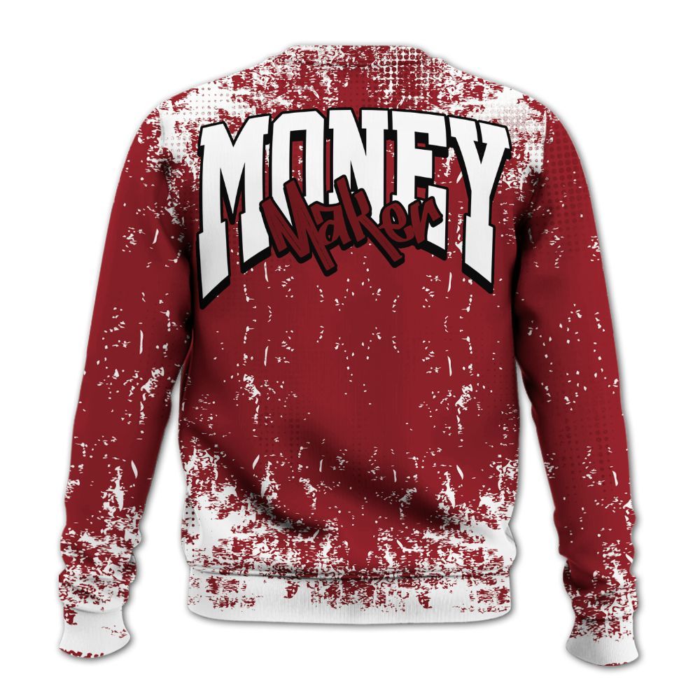 Sweatshirt To Match High Black Toe Reimagined 1s - Move In Silence Money Street Retro All Over Print