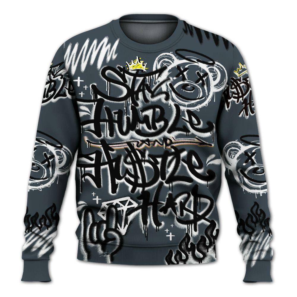 Sweatshirt To Match Air Max Sunder Gore Tex Black - Humble Drip Streetwear Graffity All Over Print
