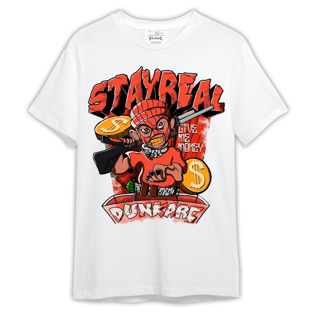 Shirt To Match Georgia Peach 3s - Stay Real Shirt Outfit 3 Cosmic Clay 1005 LGH