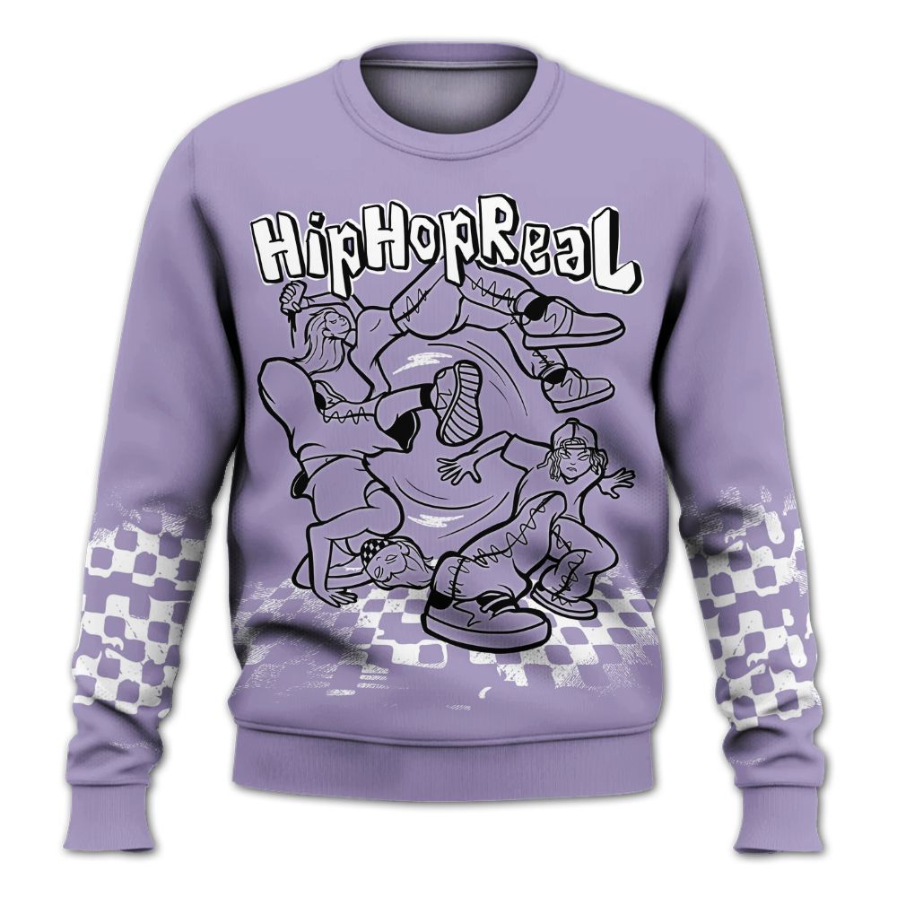 Sweatshirt To Match Low Pure Violet 11s - Feel Life Street Style All Over Print