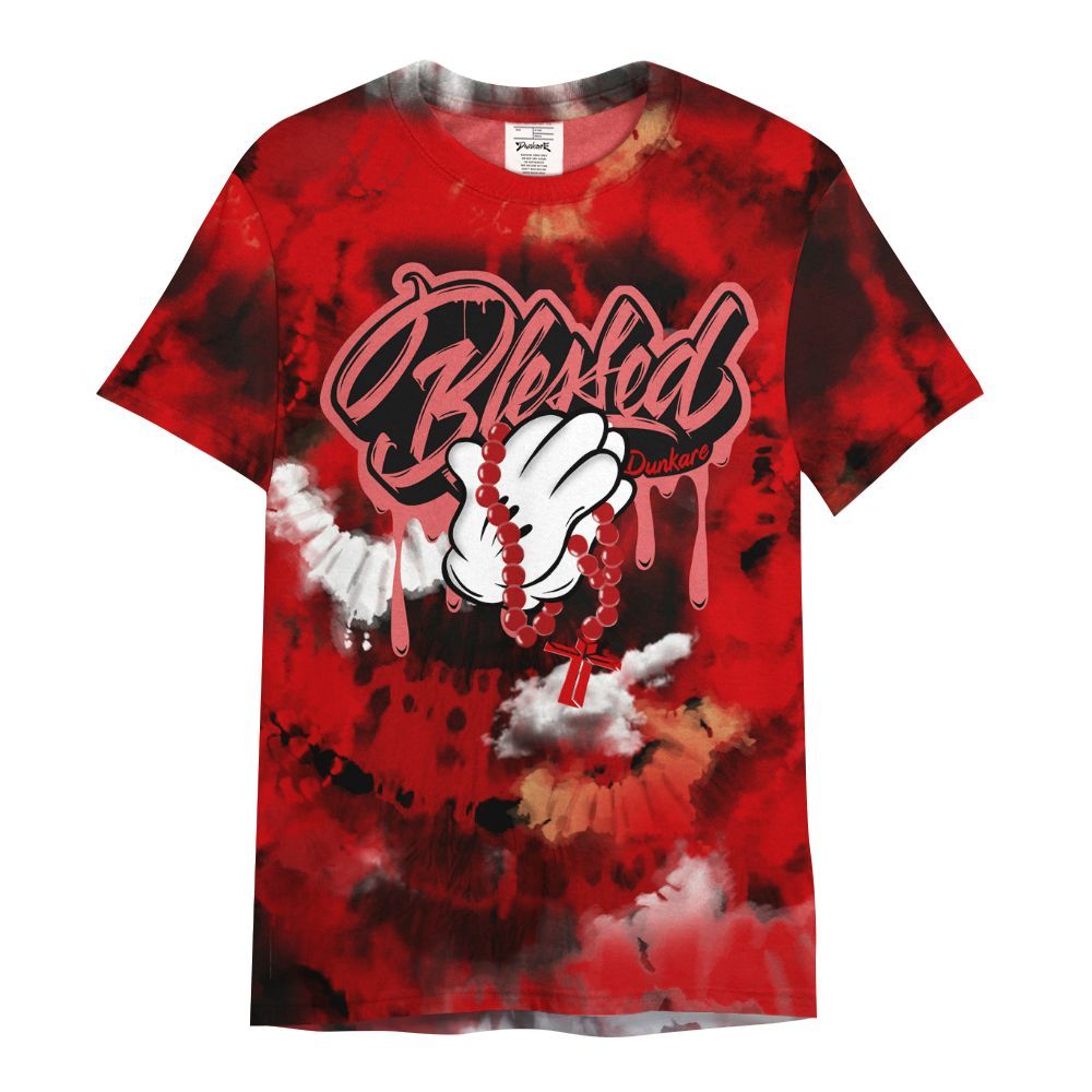 Shirt To Match Ja 2 Halloween - God Blessed Tie Dye All Over Print