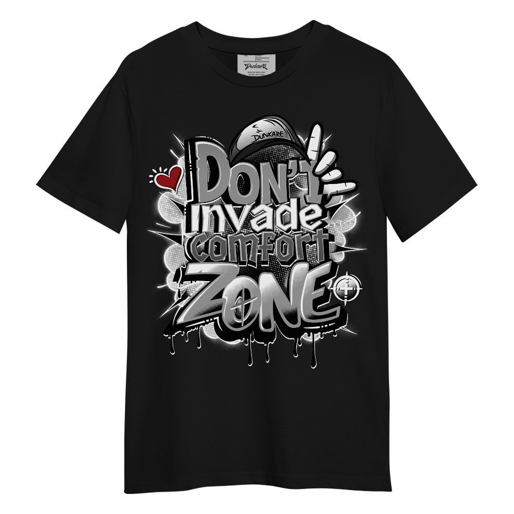 Shirt To Match Black Wolf Grey 12s - Don't Zone Unisex Shirt