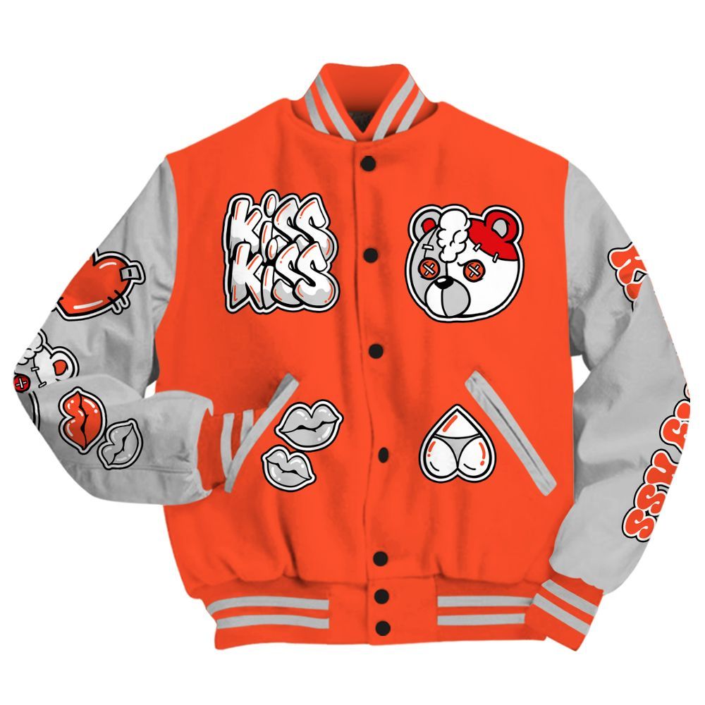 Varsity Jacket To Match Air Max 1 86 Cosmic Clay - Kiss My Hugz All Over Print