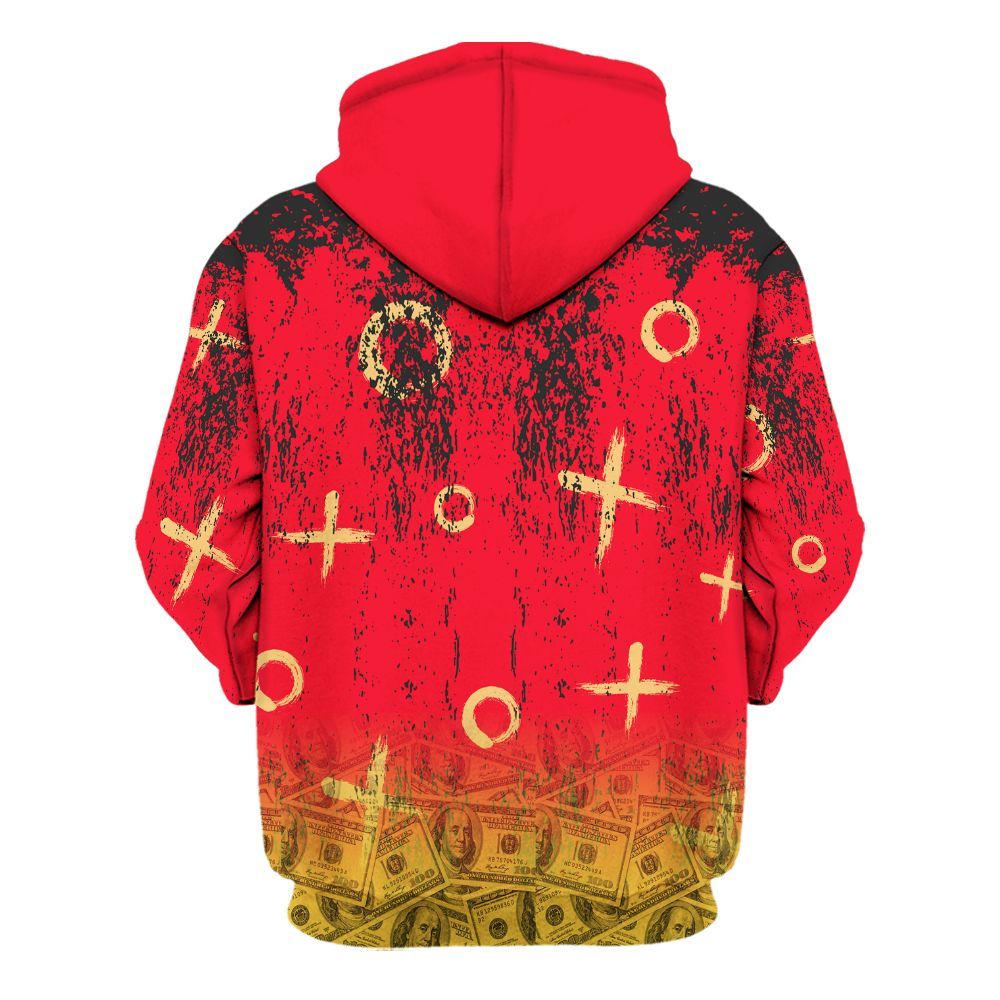 Hoodie To Match KD 18 Air Bakin - Selfmade Unique Grunge All Over Print